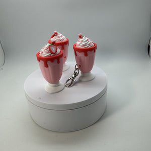 Strawberry Milkshake Fidget Clicker 3D Print