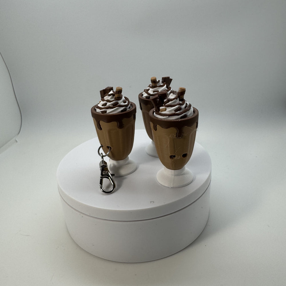 Chocolate Milkshake Fidget Clicker 3D Print