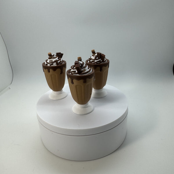 Chocolate Milkshake Fidget Clicker 3D Print