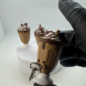 Chocolate Milkshake Fidget Clicker 3D Print