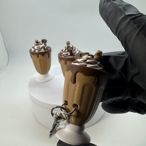 Chocolate Milkshake Fidget Clicker 3D Print