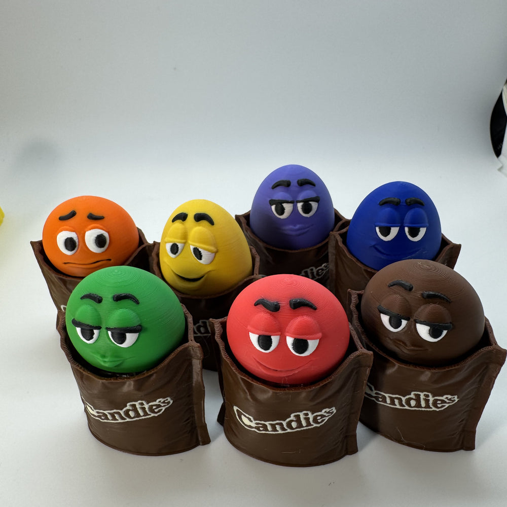 Candy Clicker Mascots 3D Print