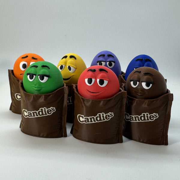 Candy Clicker Mascots 3D Print