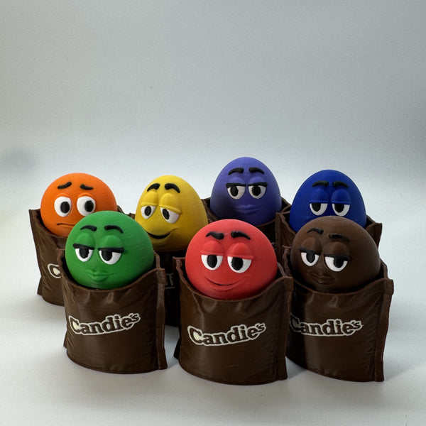 Candy Clicker Mascots 3D Print