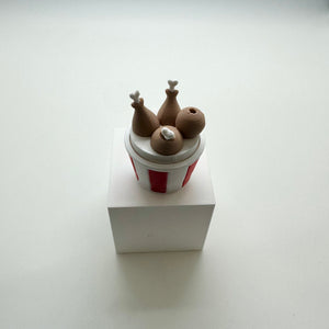 Fried Chicken Bucket Fidget Clicker 3D Print