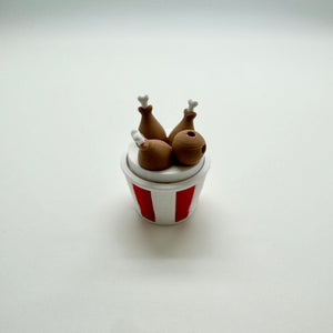 Fried Chicken Bucket Fidget Clicker 3D Print