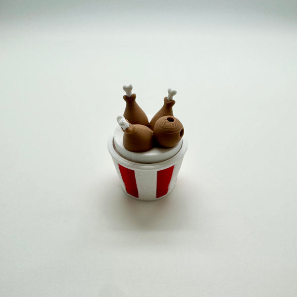 Fried Chicken Bucket Fidget Clicker 3D Print