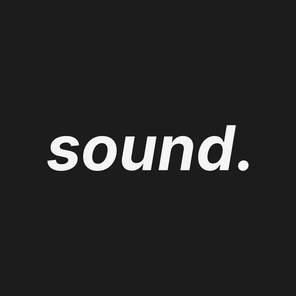 sound. Sticker