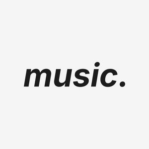 music. Sticker