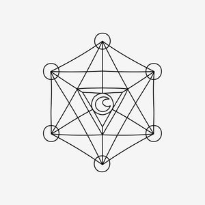 Sacred Geometry 1 Sticker