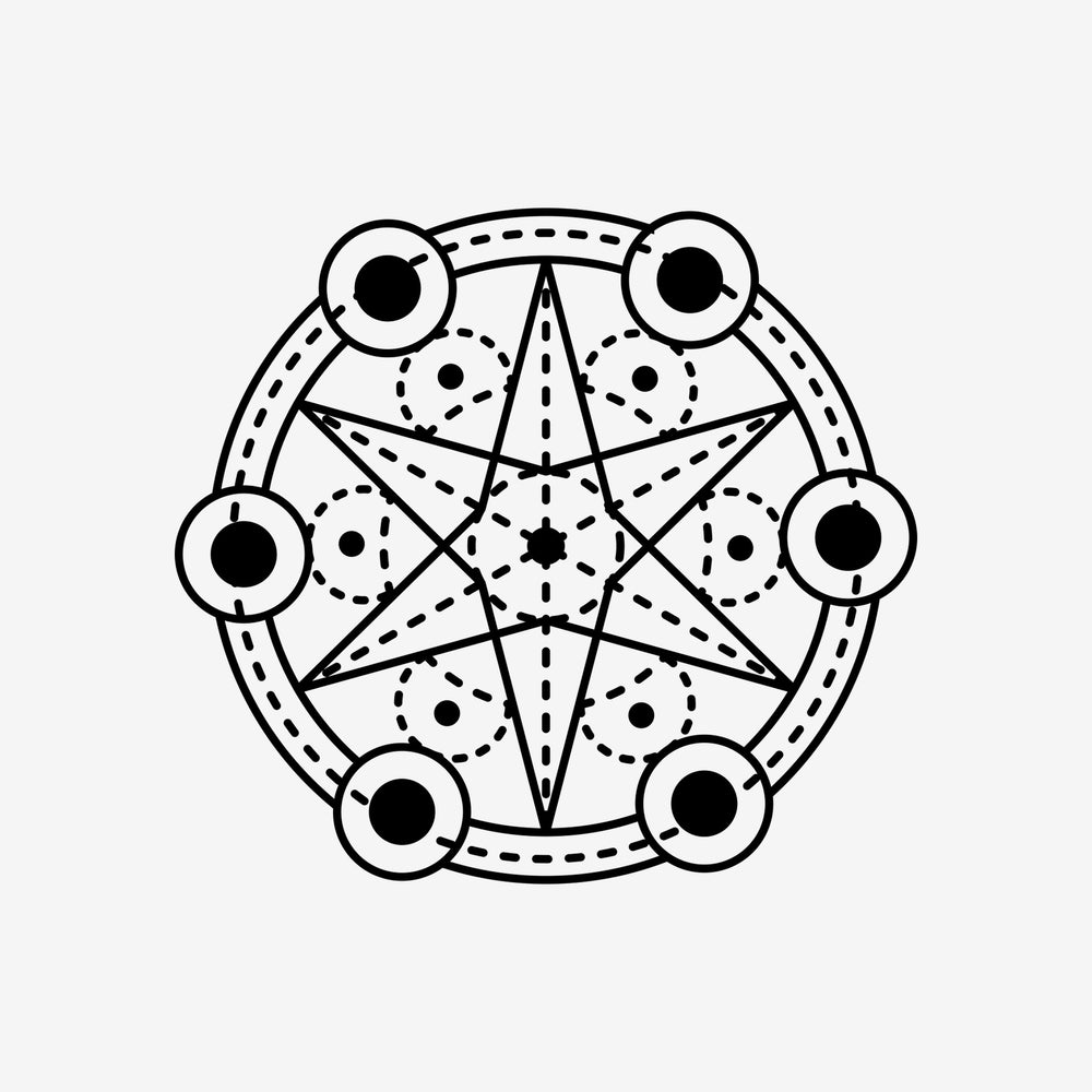 Sacred Geometry 10 Sticker