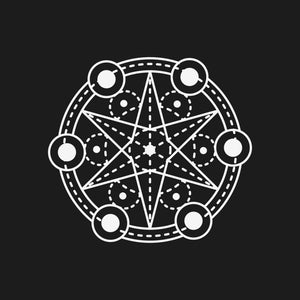 Sacred Geometry 10 Sticker