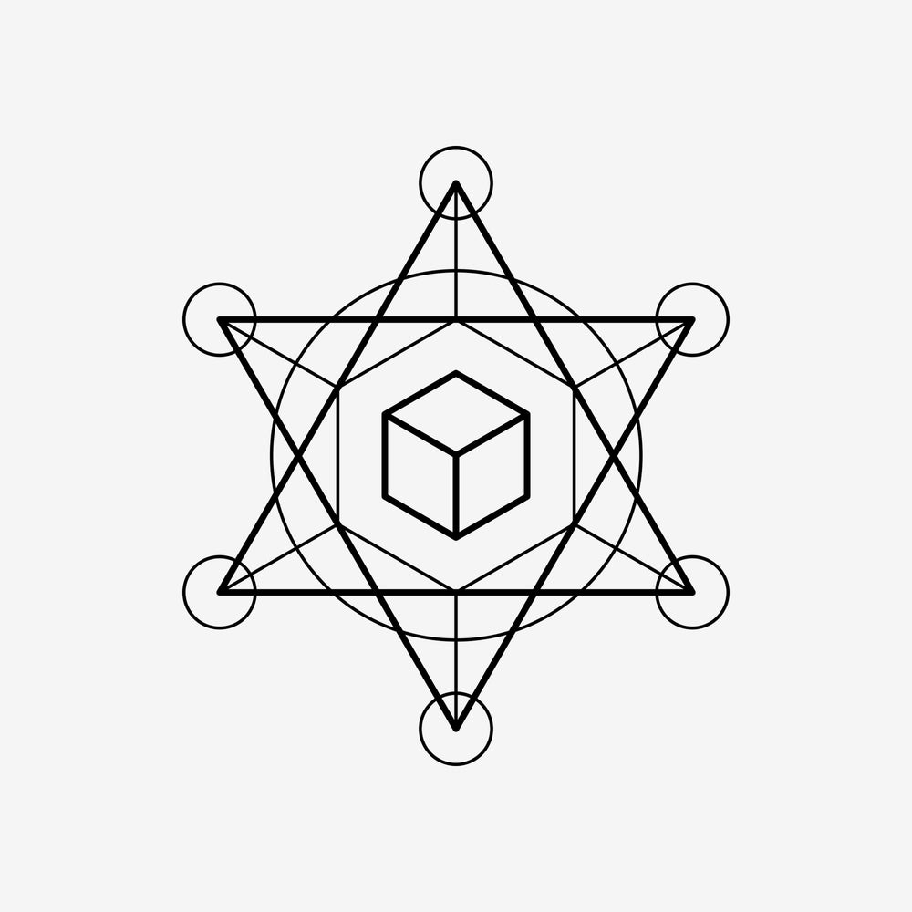 Sacred Geometry 11 Sticker