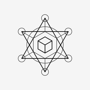 Sacred Geometry 11 Sticker