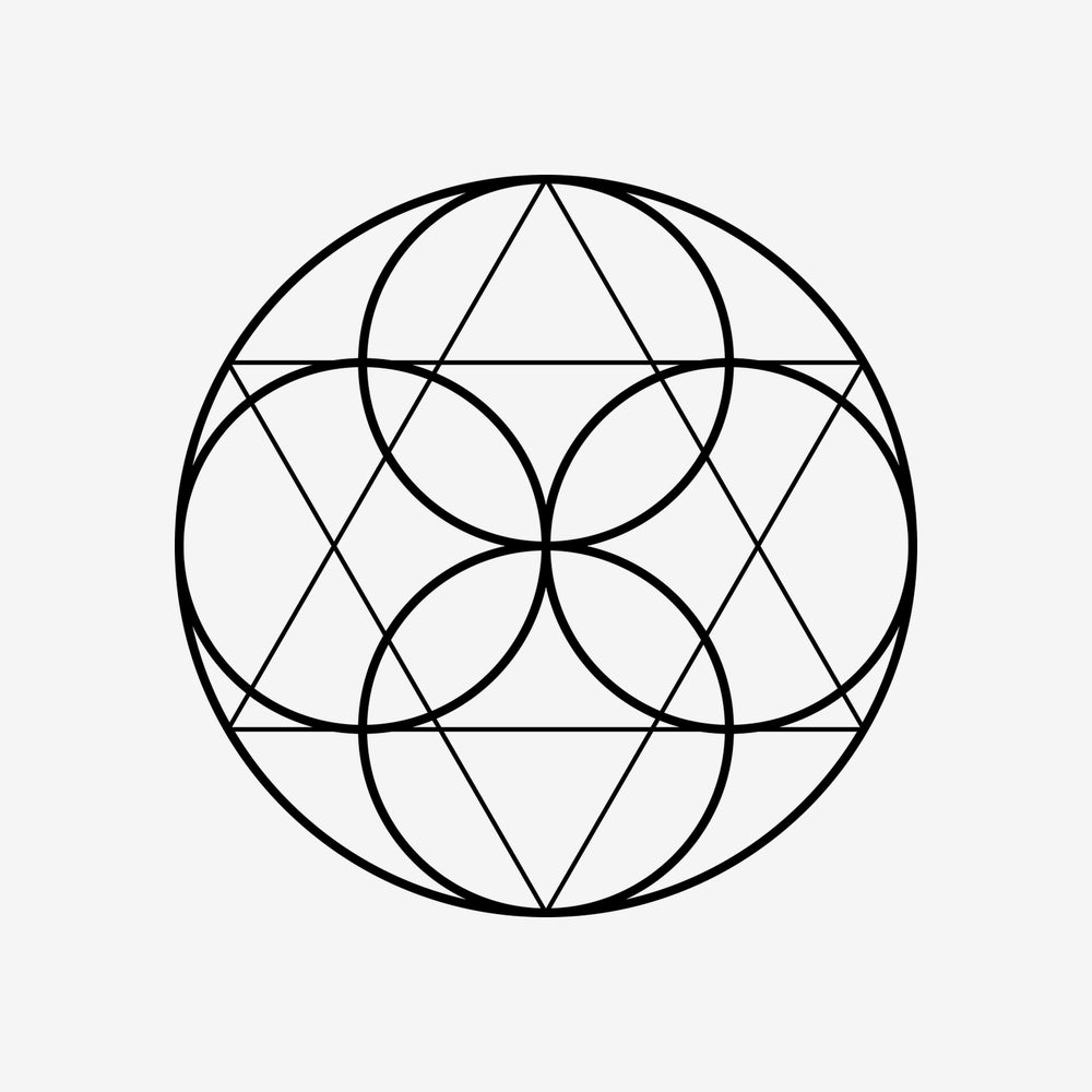 Sacred Geometry 12 Sticker
