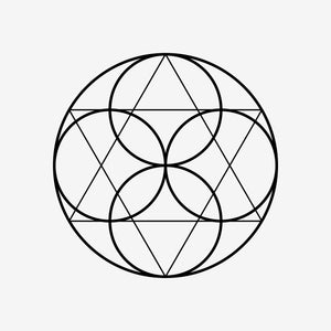 Sacred Geometry 12 Sticker