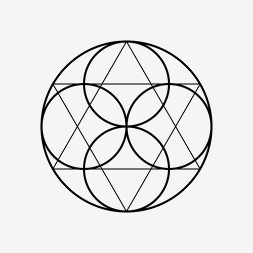 Sacred Geometry 12 Sticker