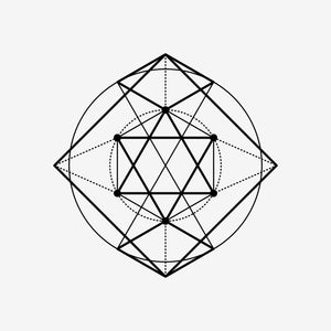 Sacred Geometry 13 Sticker
