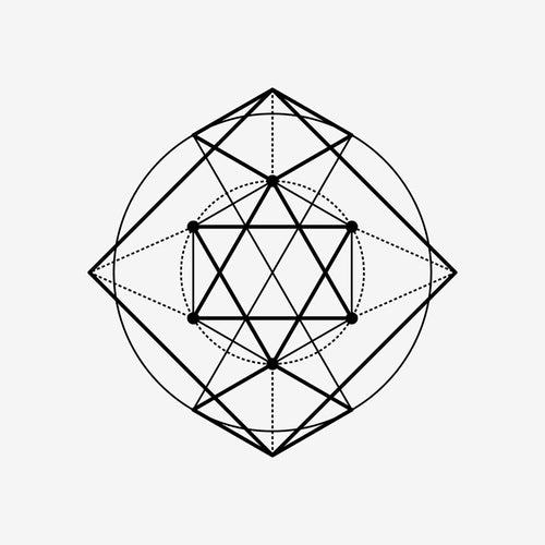 Sacred Geometry 13 Sticker