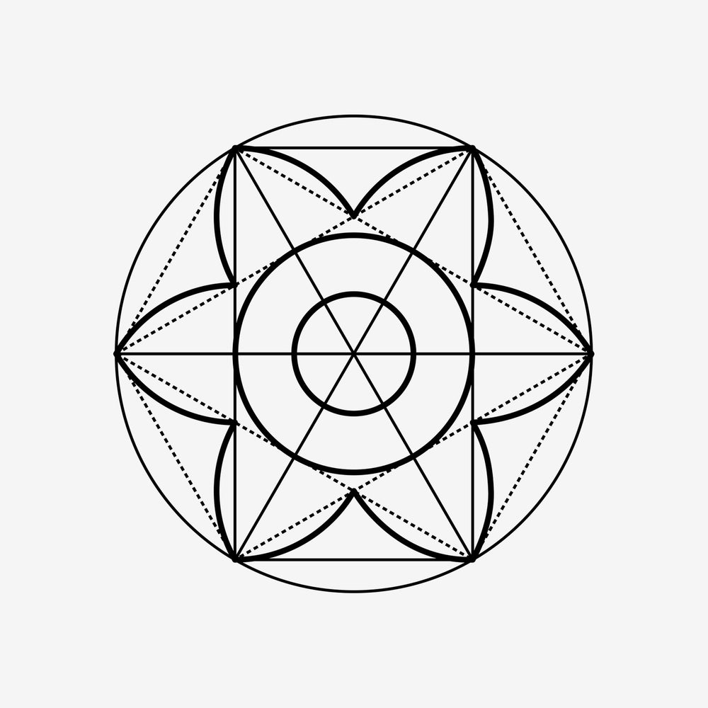 Sacred Geometry 14 Sticker