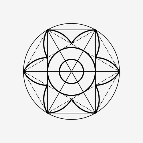 Sacred Geometry 14 Sticker
