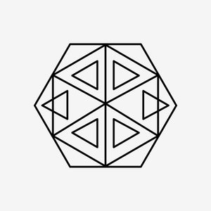 Sacred Geometry 28 Sticker