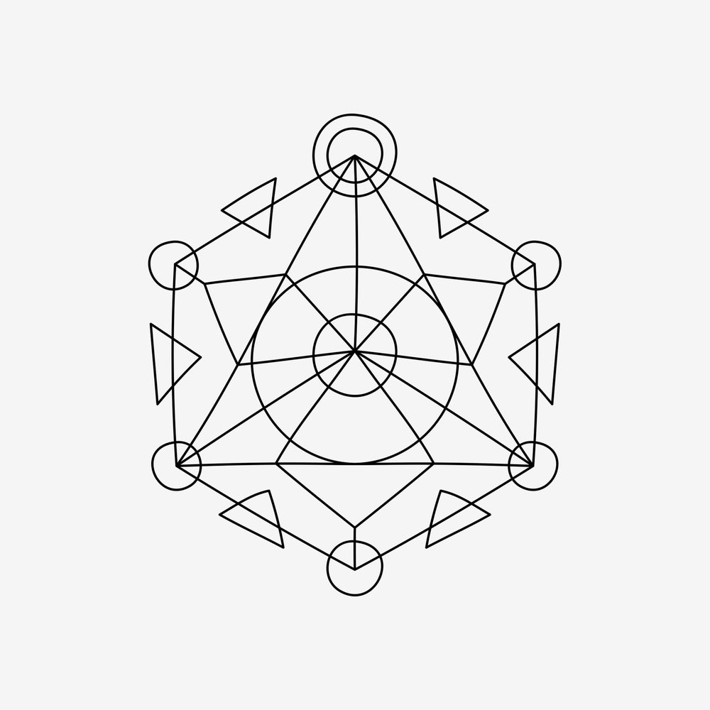 Sacred Geometry 3 Sticker
