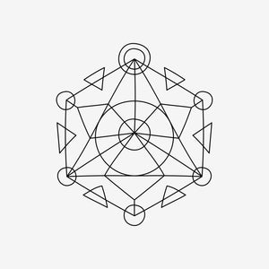 Sacred Geometry 3 Sticker
