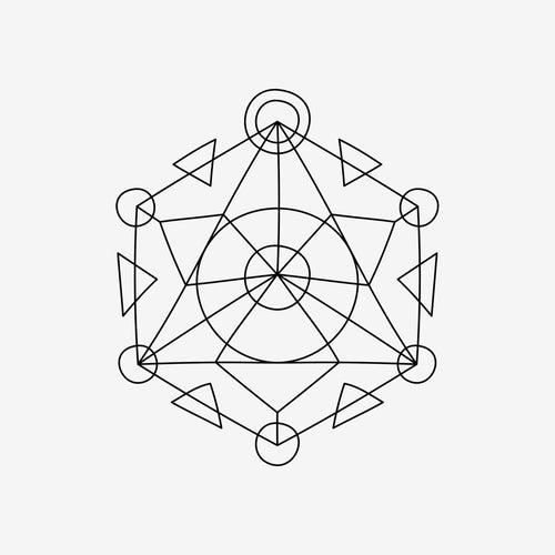Sacred Geometry 3 Sticker