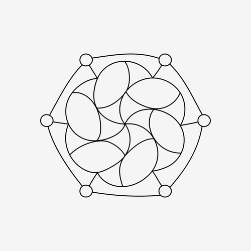 Sacred Geometry 4 Sticker