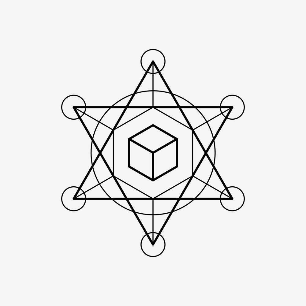Sacred Geometry 46 Sticker