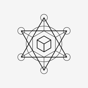 Sacred Geometry 46 Sticker