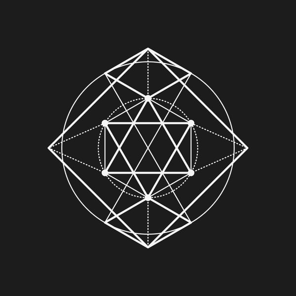 Sacred Geometry 48 Sticker