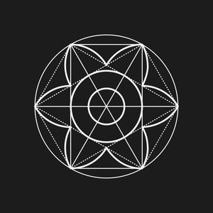 Sacred Geometry 49 Sticker