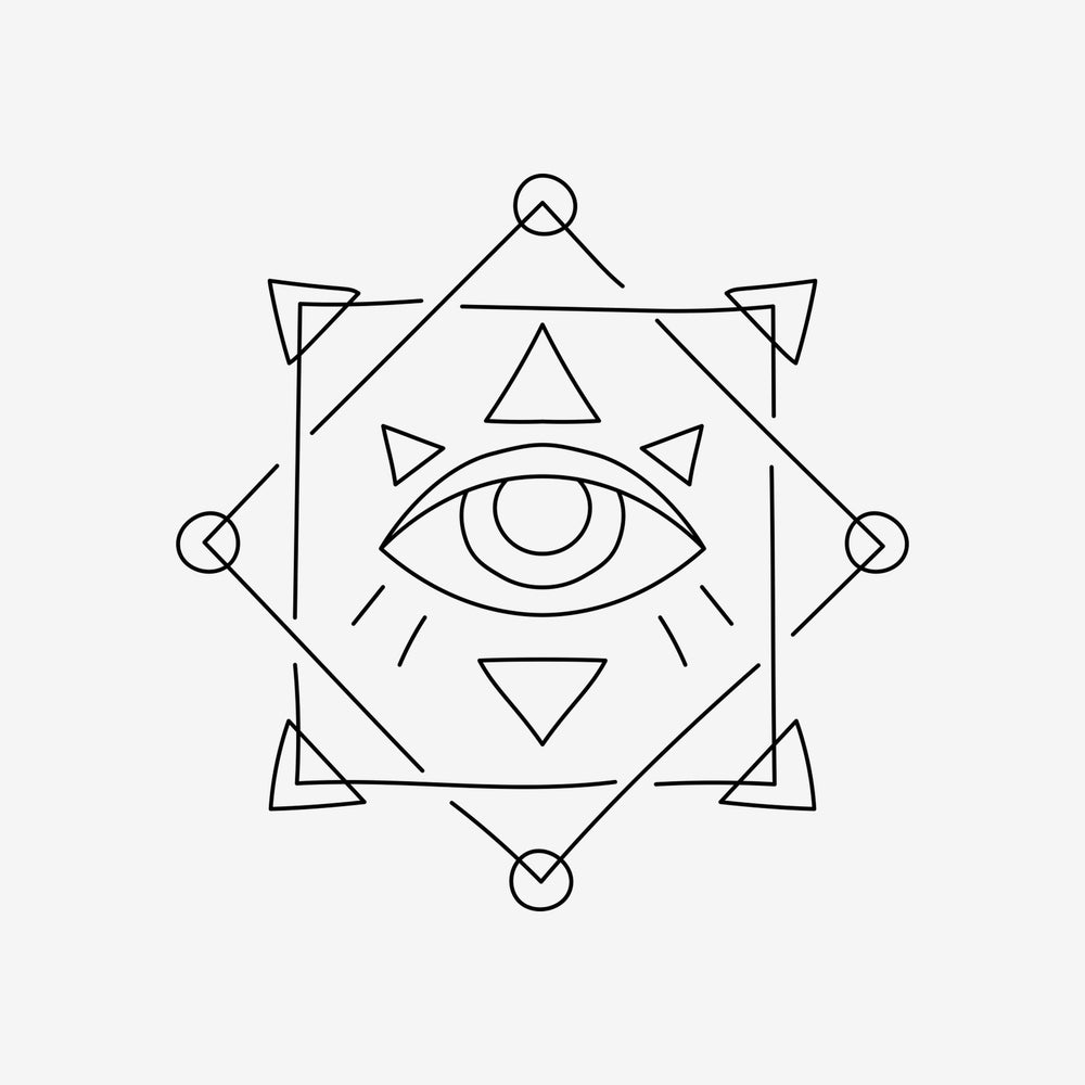 Sacred Geometry 5 Sticker