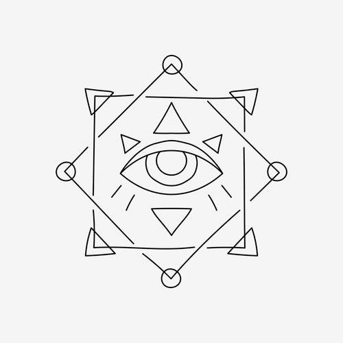 Sacred Geometry 5 Sticker