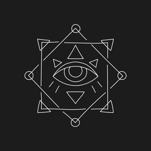 Sacred Geometry 5 Sticker