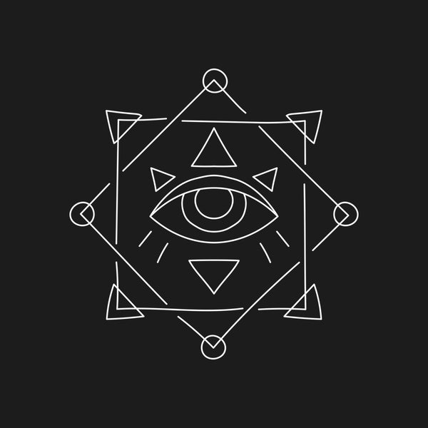 Sacred Geometry 5 Sticker