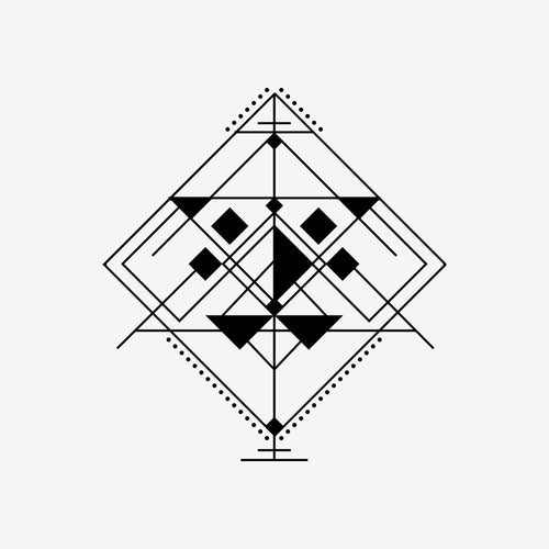 Sacred Geometry 50 Sticker
