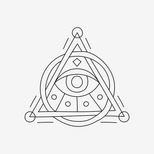 Sacred Geometry 6 Sticker