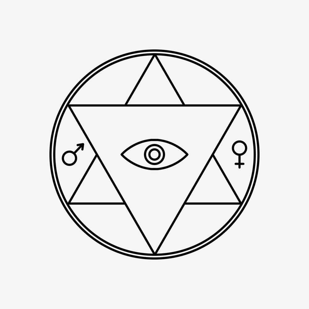 Sacred Geometry 62 Sticker