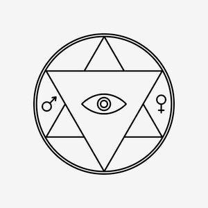 Sacred Geometry 62 Sticker