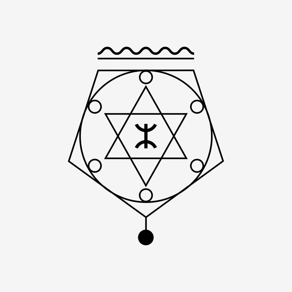 Sacred Geometry 64 Sticker