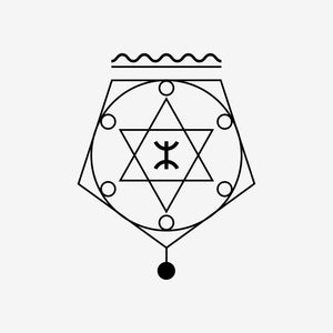 Sacred Geometry 64 Sticker