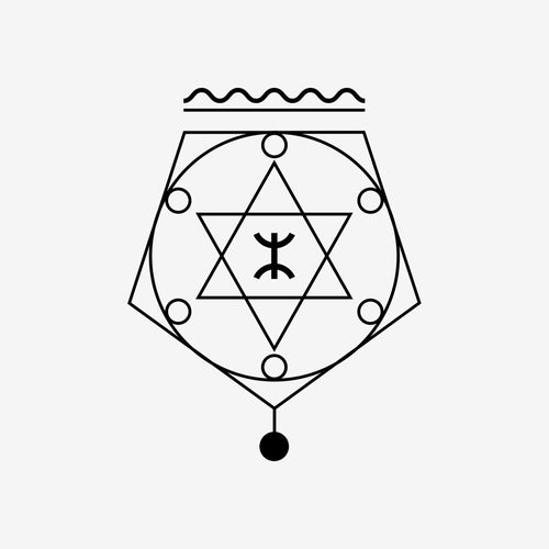 Sacred Geometry 64 Sticker