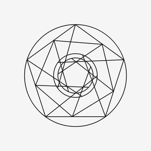 Sacred Geometry 69 Sticker