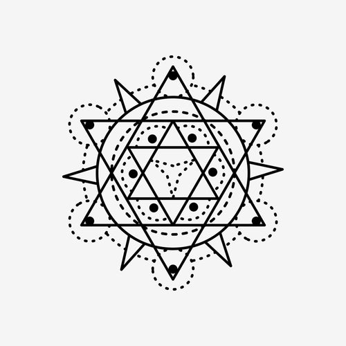 Sacred Geometry 7 Sticker