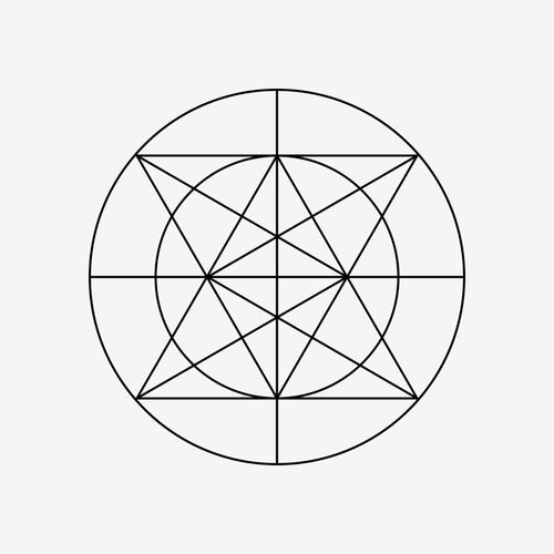 Sacred Geometry 70 Sticker