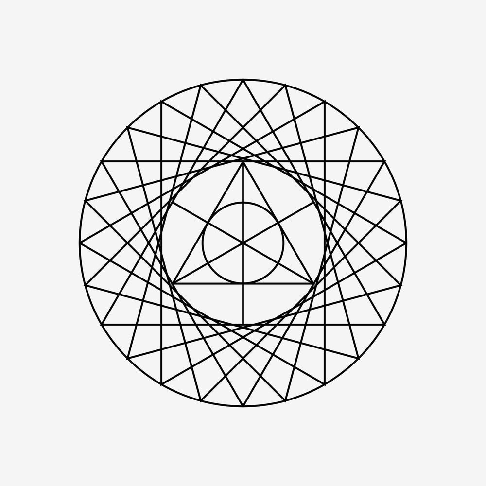 Sacred Geometry 71 Sticker