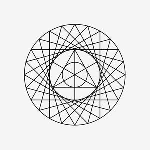 Sacred Geometry 71 Sticker